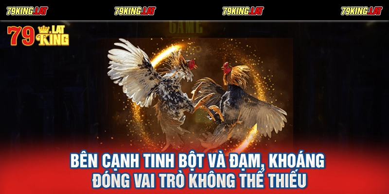 Bên cạnh tinh bột và đạm, khoáng đóng vai trò không thể thiếu