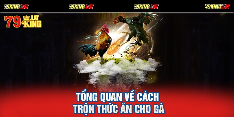 Tổng quan về cách trộn thức ăn cho gà