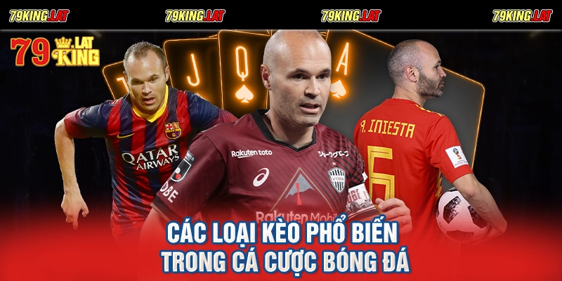Các loại kèo phổ biến trong cá cược bóng đá